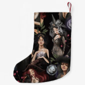 我々はあなたが燃えることができない魔女の娘だ スモールクリスマスストッキング (裏面)