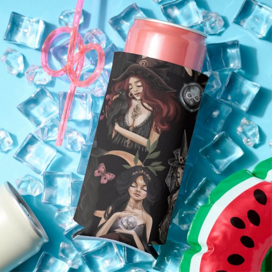 我々はあなたが燃えることができない魔女の娘だ スリム缶クーラー (インサイチュ 夏)