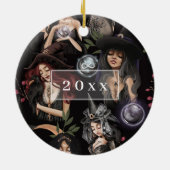 我々はあなたが燃えることができない魔女の娘だ セラミックオーナメント (裏面)