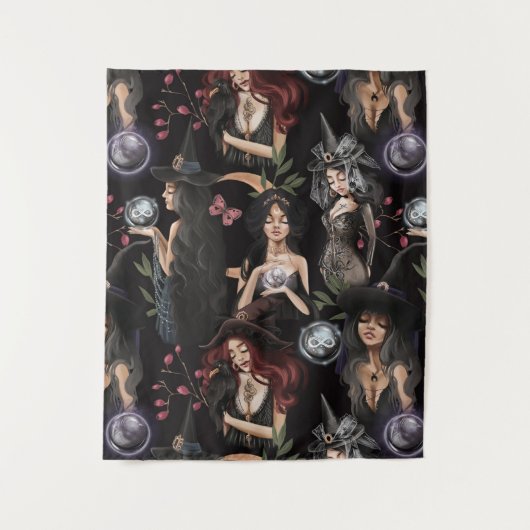 我々はあなたが燃えることができない魔女の娘だ タペストリー (正面)