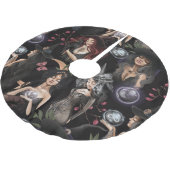 我々はあなたが燃えることができない魔女の娘だ ブラッシュドポリエステルツリースカート (アングル)