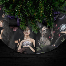 我々はあなたが燃えることができない魔女の娘だ ブラッシュドポリエステルツリースカート