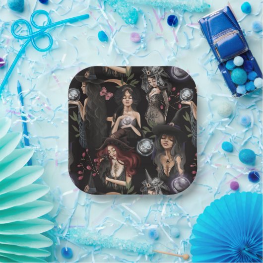 我々はあなたが燃えることができない魔女の娘だ ペーパープレート (パーティー)