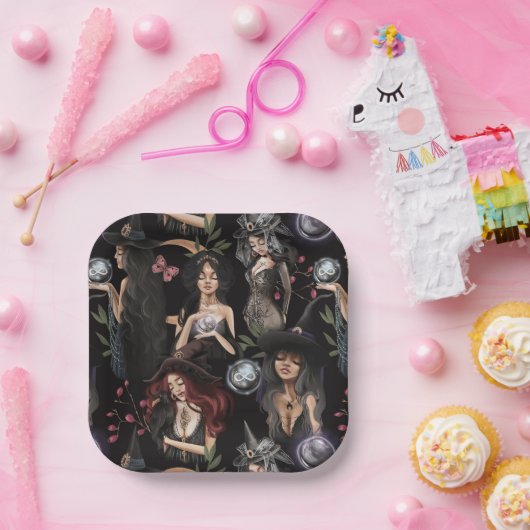 我々はあなたが燃えることができない魔女の娘だ ペーパープレート (パーティー)