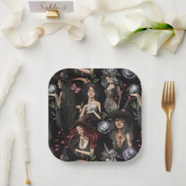 我々はあなたが燃えることができない魔女の娘だ ペーパープレート