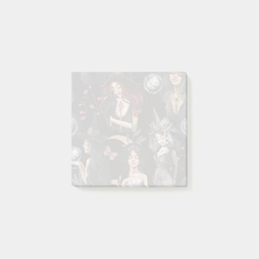 我々はあなたが燃えることができない魔女の娘だ ポストイット (正面)