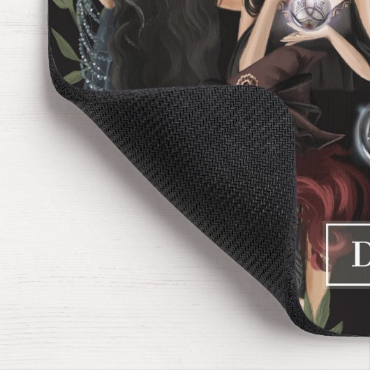 我々はあなたが燃えることができない魔女の娘だ マウスパッド (コーナー)