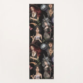 我々はあなたが燃えることができない魔女の娘だ ヨガマット (正面)