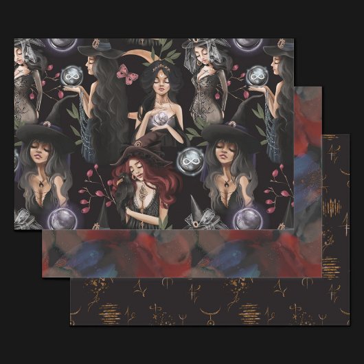 我々はあなたが燃えることができない魔女の娘だ ラッピングペーパーシート