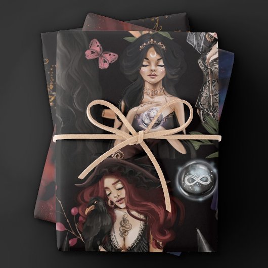 我々はあなたが燃えることができない魔女の娘だ ラッピングペーパーシート