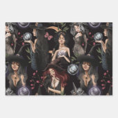 我々はあなたが燃えることができない魔女の娘だ ラッピングペーパーシート (正面)