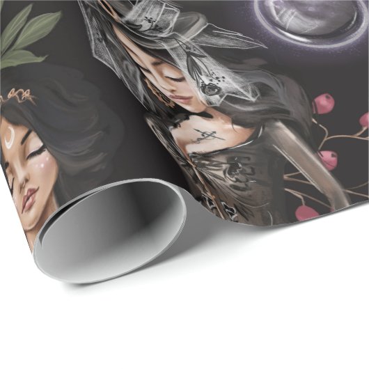 我々はあなたが燃えることができない魔女の娘だ ラッピングペーパー (ロールコーナー)