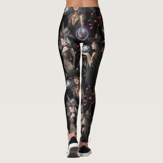 我々はあなたが燃えることができない魔女の娘だ レギンス (裏面)