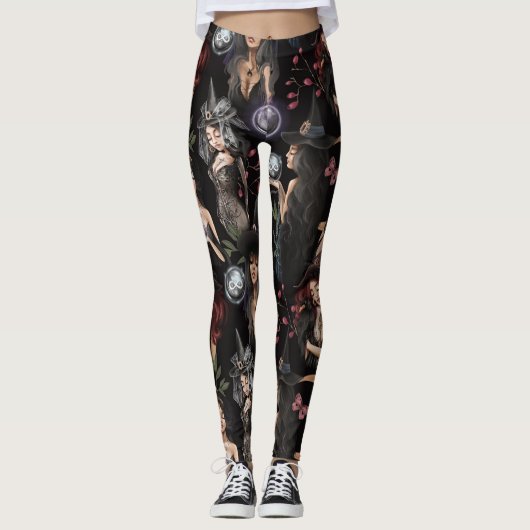 我々はあなたが燃えることができない魔女の娘だ レギンス (正面)