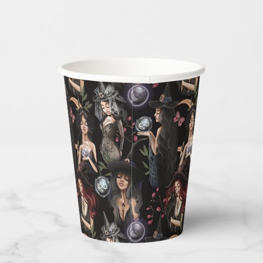 我々はあなたが燃えることができない魔女の娘だ 紙コップ (右)