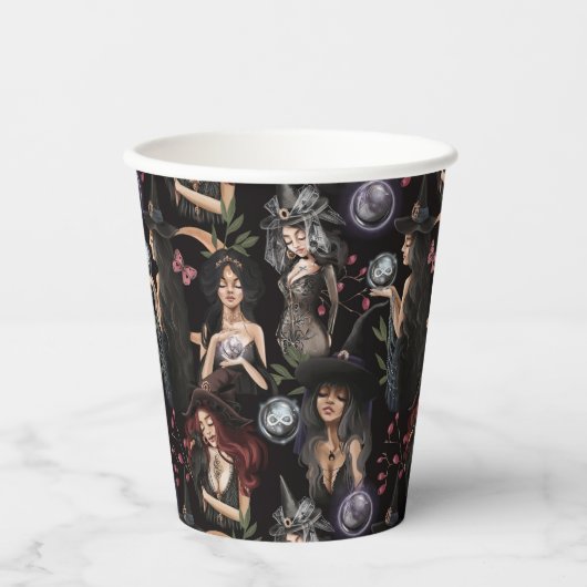 我々はあなたが燃えることができない魔女の娘だ 紙コップ (正面)