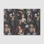 我々はあなたが燃えることができない魔女の娘だ 薄葉紙 (正面)