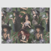 我々はあなたが燃えることができない魔女の娘だ 薄葉紙 (正面)