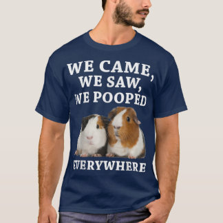 我々はおもしろいギニ来アPのいたるところに行き渡るのを見た Tシャツ