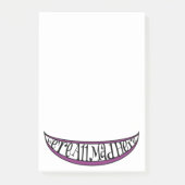 我々はお洒落すべての不機嫌ここスマイル ポストイット (正面)