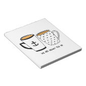 我々はお茶になる ノートパッド (アングル)