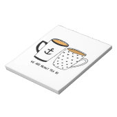 我々はお茶になる ノートパッド (回転)