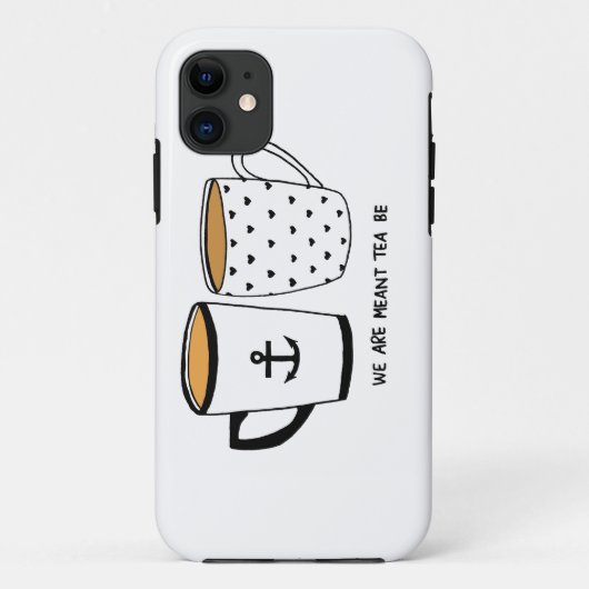 我々はお茶になる Case-Mate iPhoneケース (裏面)