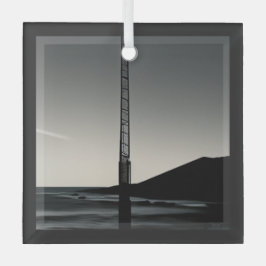 我々はここにいたガラス広場オーナメント ガラスオーナメント