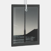 我々はここにいた名前ガラス広場オーナメント ガラスオーナメント (正面右)