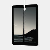 我々はここにいた名前メタルスクエアオーナメント メタルオーナメント (正面左)