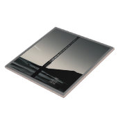 我々はここにいた文字の大きなセラミックタイル タイル (側面)