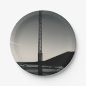 我々はここにいた紙プレート ペーパープレート (正面)