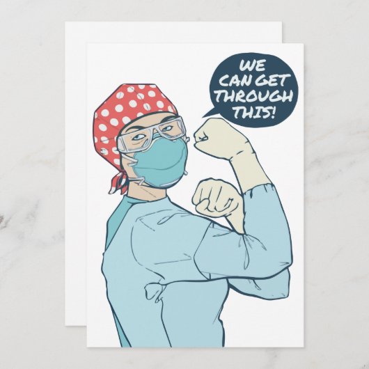 我々はこのロシーを通り抜けるナース シーズンカード (正面/裏面)