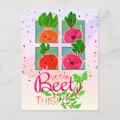 我々はこれを見ることができる |やる気を起こさせる引用文 ポストカード (正面)