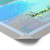 我々はすべてのtouch空、パラシュート、インスピレーション ポスター (角)