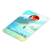 我々はすべてのtouch空、パラシュート、インスピレーション マグネット (左側)