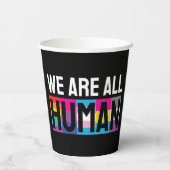 我々はすべて人間LGBTQIA+である 紙コップ (裏面)