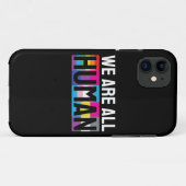 我々はすべて人間LGBTQIA+である Case-Mate iPhoneケース (裏面(横))