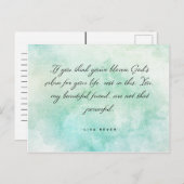 我々はそれほど力がない ポストカード (正面/裏面)