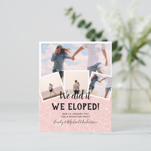 我々はそれを実行したエロペメント写真ウェディングレセプションバジェット (スタンド正面)