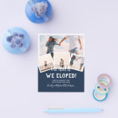 我々はそれを実行したエロペメント写真ウェディングレセプションバジェット チラシ (シングル)