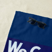 我々はそれを行うことができるリベッターの州をロージー統一された ビーチタオル (インサイチュ)