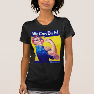 我々はそれを行うことができるリベッターをロージー Tシャツ