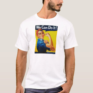 我々はそれを行うことができるリベッターをロージー Tシャツ