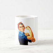 我々はそれを行うことができるリベッターWWIIプロパガンダ コーヒーマグカップ (中央)