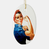 我々はそれを行うことができるリベッターWWIIプロパガンダ セラミックオーナメント (右)