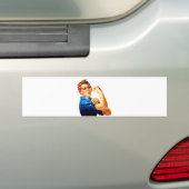 我々はそれを行うことができるリベッターWWIIプロパガンダ バンパーステッカー (車上)