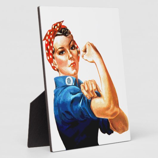 我々はそれを行うことができるリベッターWWIIプロパガンダ フォトプラーク (側面)