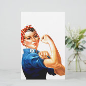 我々はそれを行うことができるリベッターWWIIプロパガンダ 便箋 (スタンド正面)