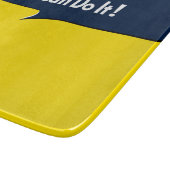 我々はそれを行うことができるロージーの見出し カッティングボード (角)